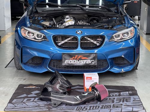 τελευταία εταιρεία περί BMW M2 3.0T F87 Equipped with EDDY Carbon Fiber Air Intake Box Kit, Performance Upgraded Again