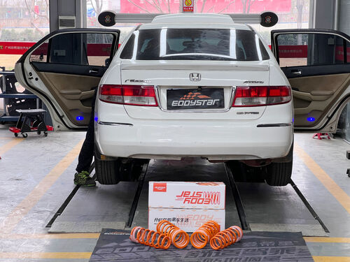 τελευταία εταιρεία περί 2004 Honda Accord 2.0L Upgraded with EDDY Sport Short Springs