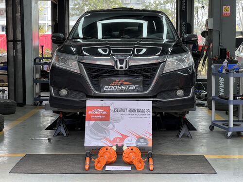 τελευταία εταιρεία περί 2017 Honda Crider 1.8L Upgraded with EDDY Adjustable Comfort Shock Absorbers via Modification Instead of Maintenance
