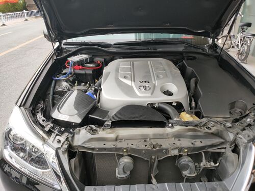 τελευταία εταιρεία περί Toyota Crown 3rd Generation Upgraded with EDDY Vortex Carbon Fiber Intake Box
