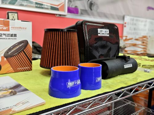 τελευταία εταιρεία περί Honda 10th Generation Civic 1.5T Upgraded with EDDY Vortex Carbon Fiber Intake Box