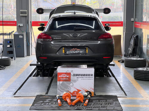 τελευταία εταιρεία περί 2013 Volkswagen Scirocco R 2.0T | EDDY Adjustable Comfort Shock Absorber Upgrade: Performance Coexists with Comfort