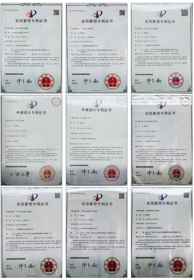 GUANGZHOU MODIFY-AH AUTOMOBILE TECHNOLOGY CO., LTD Ποιοτικός έλεγχος