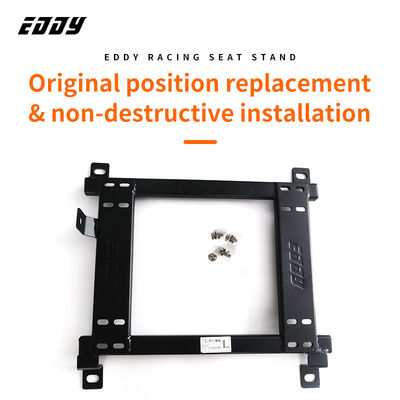 ποιότητας  EDDYSTAR Adjustment Black Bucket Seat Brackets Easy Installation For Honda Civic εργοστάσιο
