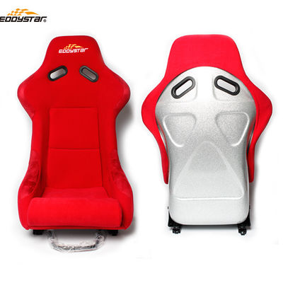 Κόκκινο στυλ αγωνιστικών αυτοκινήτων Wide Racing Seats Professional Fiberglass Car Seat