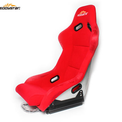 Κόκκινο στυλ αγωνιστικών αυτοκινήτων Wide Racing Seats Professional Fiberglass Car Seat