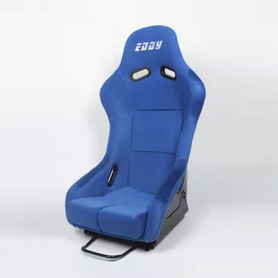EDDYSTAR Luxury Blue Soft Bucket Racing Seat Προσαρμοσμένη καρέκλα αγωνιστικού αυτοκινήτου