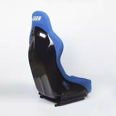 EDDYSTAR Luxury Blue Soft Bucket Racing Seat Προσαρμοσμένη καρέκλα αγωνιστικού αυτοκινήτου