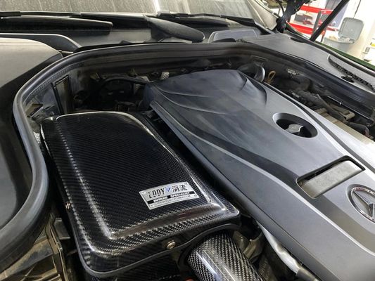 Mercedes Benz W205 Άνθρακα ίνες εισροή αέρα Αυξήστε την ροή αέρα Μέρη κινητήρα αυτοκινήτων