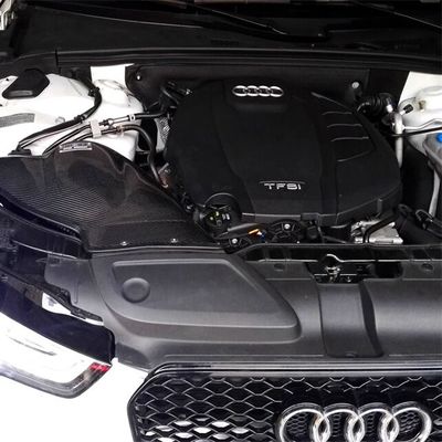 Υψηλής απόδοσης Carbon Fiber Airbox Air Cooler Περισσότερη ισχύς Λιγότερο βάρος Για AUDI A5