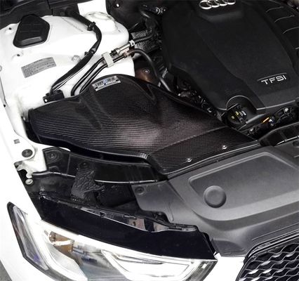 Υψηλής απόδοσης Carbon Fiber Airbox Air Cooler Περισσότερη ισχύς Λιγότερο βάρος Για AUDI A5