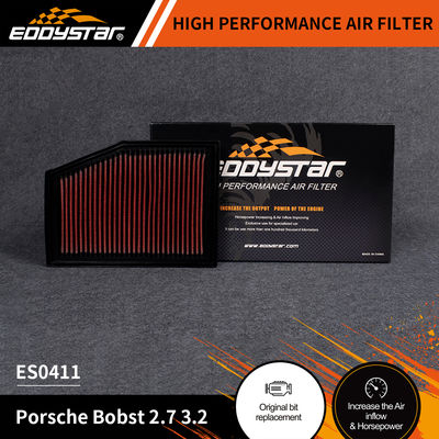 EDDYSTAR Υψηλής ροής φίλτρο αέρα για Porsche Bobst 2.7 3.2 με έως και 60.000 μίλια ζωής φίλτρα και ES0411 OE αριθμός