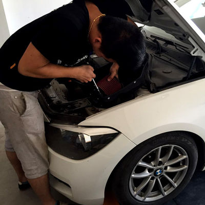 Εισαγωγή αέρα από ανθρακονήματα EDDYSTAR που δημιουργεί στροβίλους με σχεδιασμό υψηλής ροής για BMW 116i 118i 1.6T(N13)