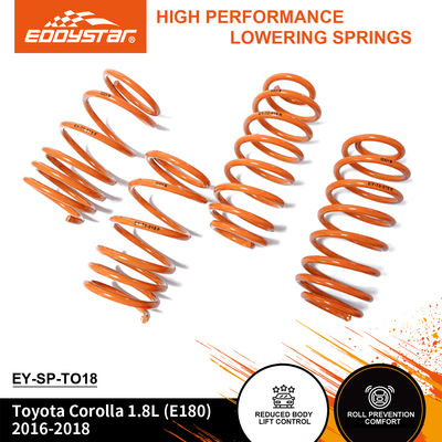 EDDYSTAR Sport Lowering Springs for Toyota Corolla - Compatible With OEM Shocks, Fits Most Sport Vehicles, Direct Replacement